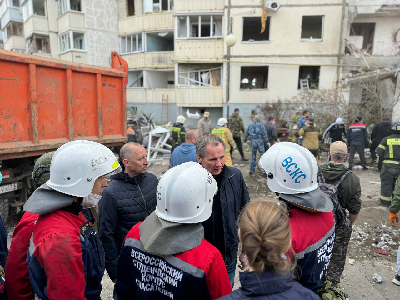 Из-под завалов в Белгороде достали тела двоих погибших