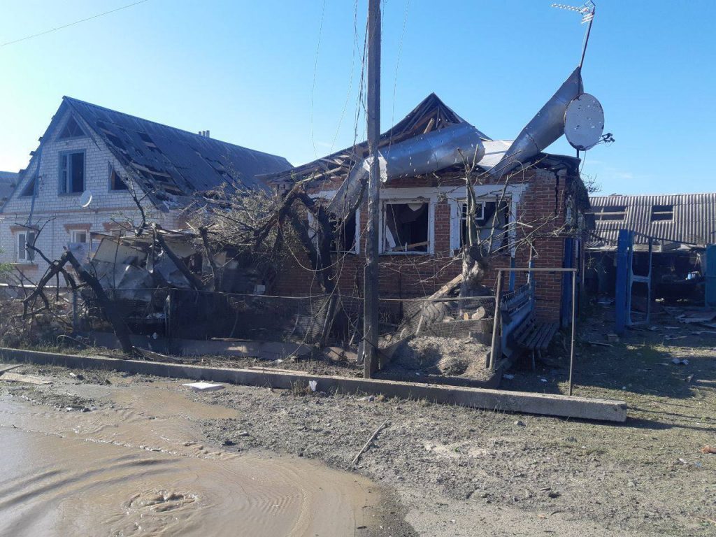 Над Шебекинским округом сбиты два снаряда РСЗО «Ольха»