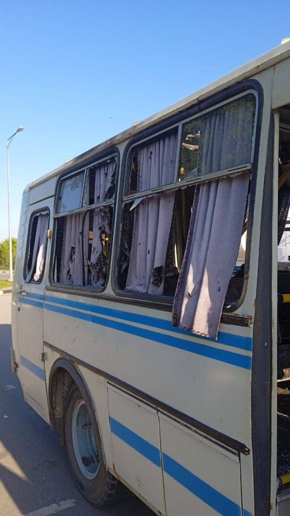 В шебекинском селе Вознесеновка ВСУ атаковали автобус помощью FPV-дрона