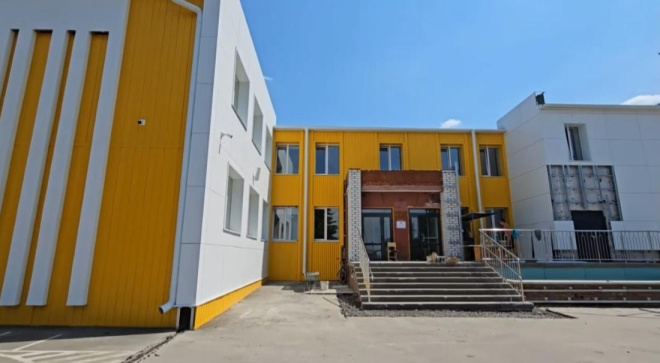 В Губкинском округе завершается капремонт школы в селе Сергеевка